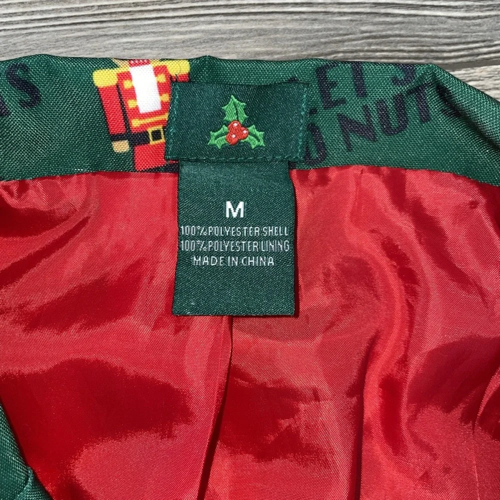 Christmas Holiday Suit Size Medium Nutcracker 